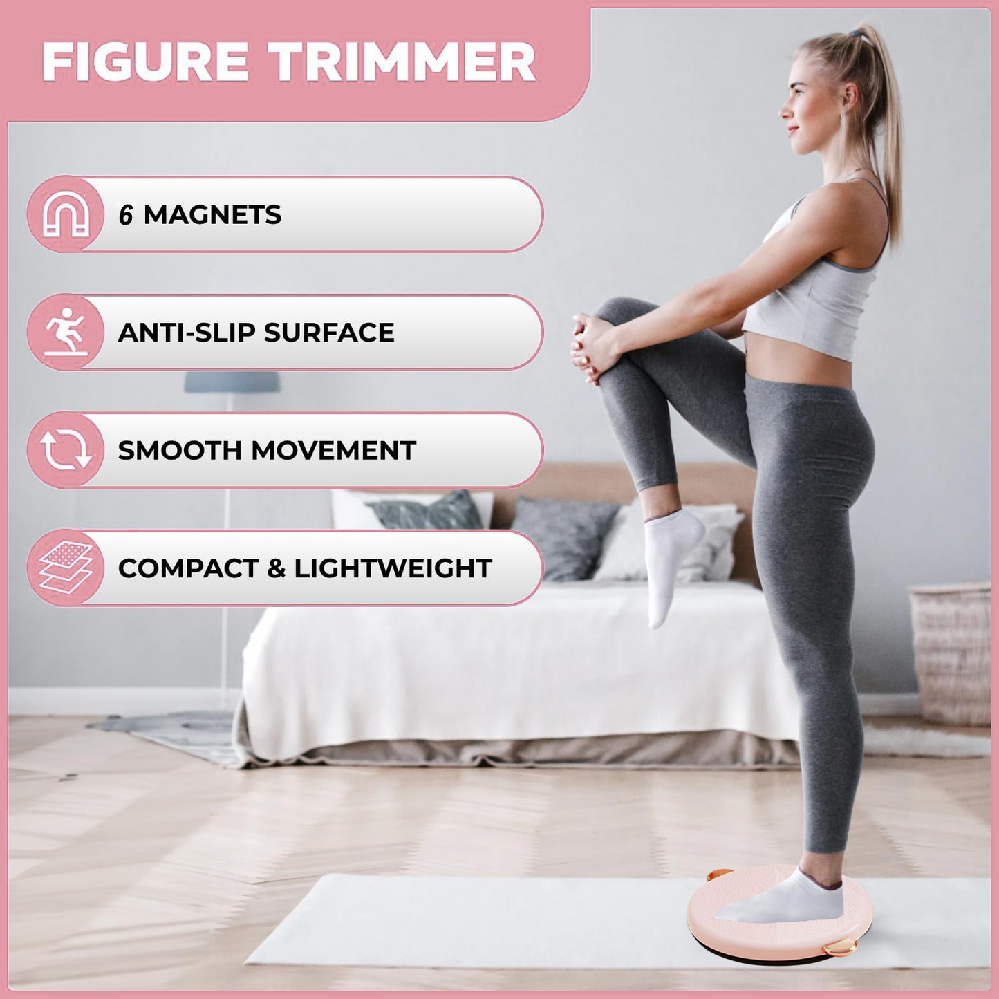 SH SpinSculpt Waist Twisting Disc (Upgraded)