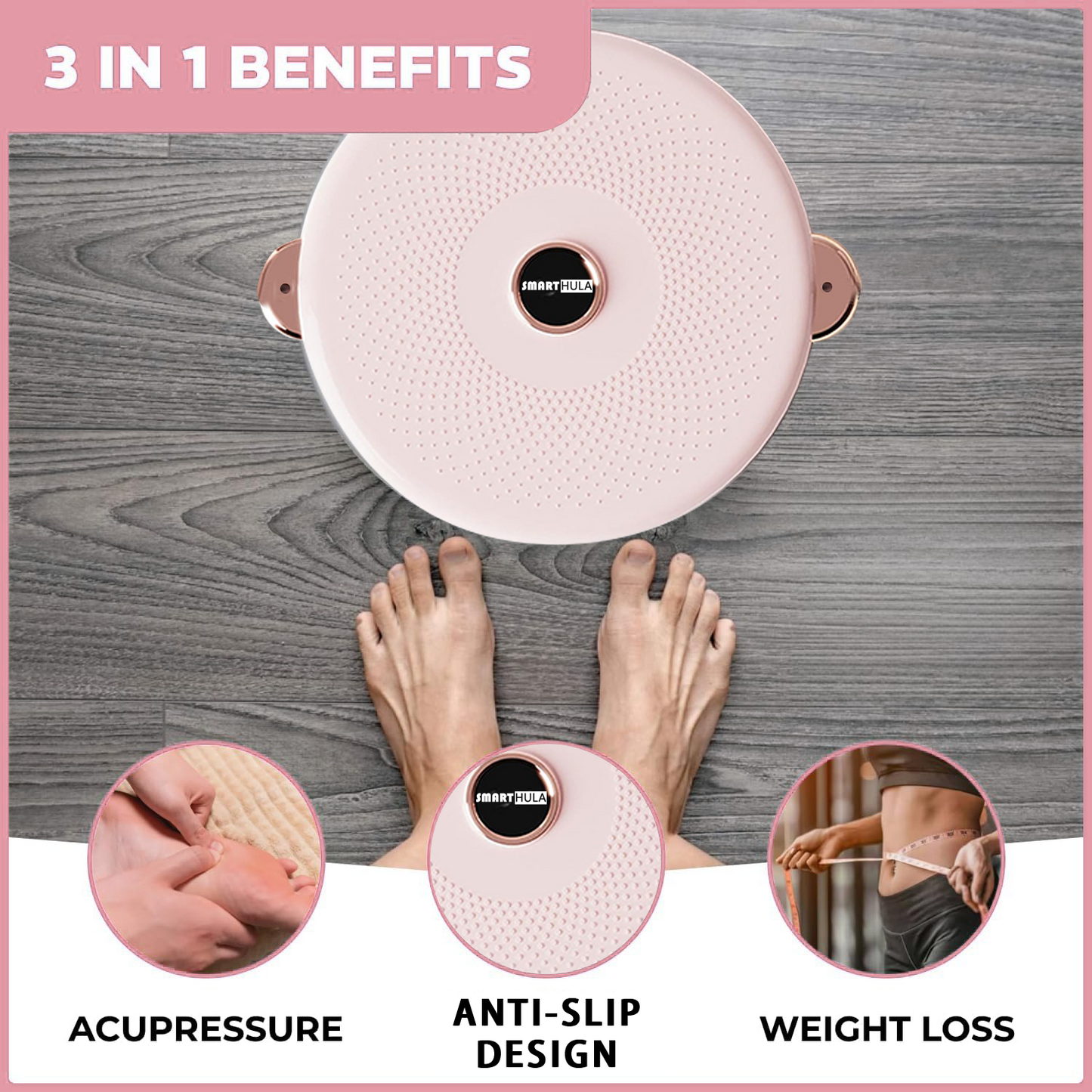SH SpinSculpt Waist Twisting Disc (Upgraded)